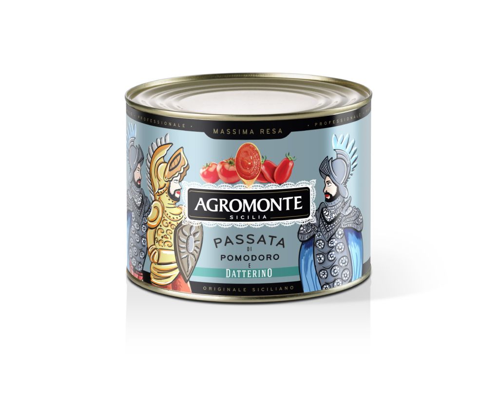 PASSATA POMODORO E DATTERINO | CT: 2CF X 2kg | AGROMONTE