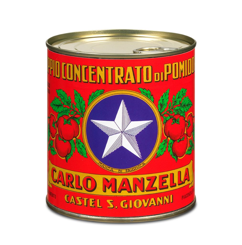DOPPIO CONCENTRATO POMODORO | CT: 12CF X 800g | CARLO MANZELLA