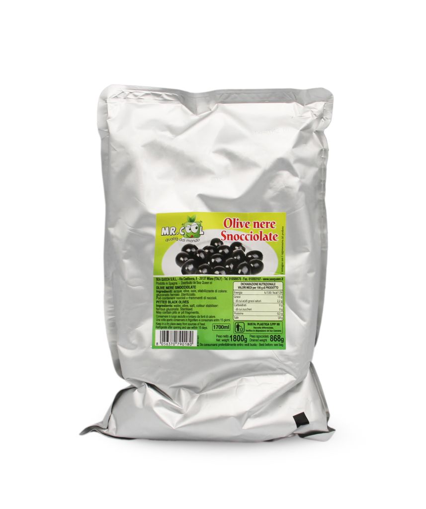 OLIVE NERE DENOCCIOLATE BUSTA X1,8kg