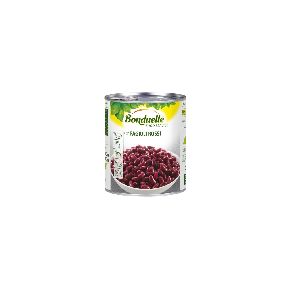 FAGIOLI ROSSI 6X800g BONDUELLE