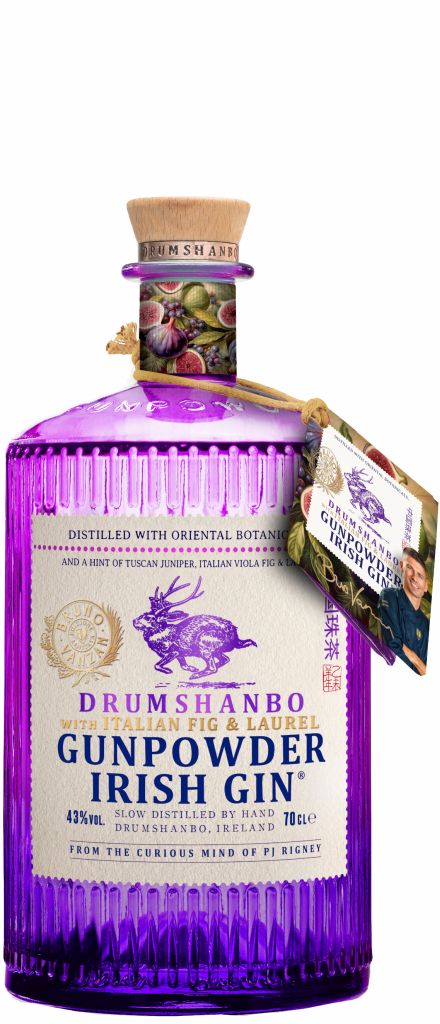 GIN GUNPOWDER ITALIAN FIG&LAUREL 'VANZAN EDT' 70cl | 6BT X 70cl THE SHED DISTILLERY 43°  PRENOTAZIONE NON RENDIBILE
