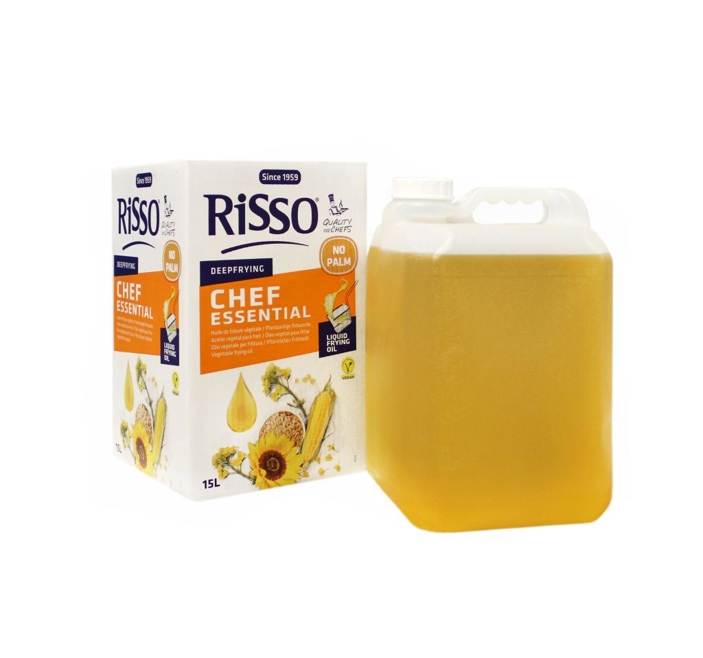 OLIO SEMI VEGETALI CHEF ESSENTIAL 15l RISSO
