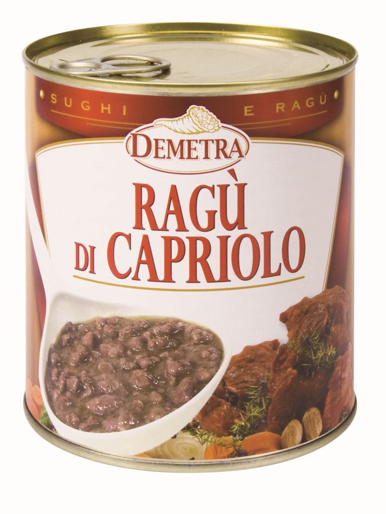 RAGU' CAPRIOLO | 6CF X 820g | DEMETRA