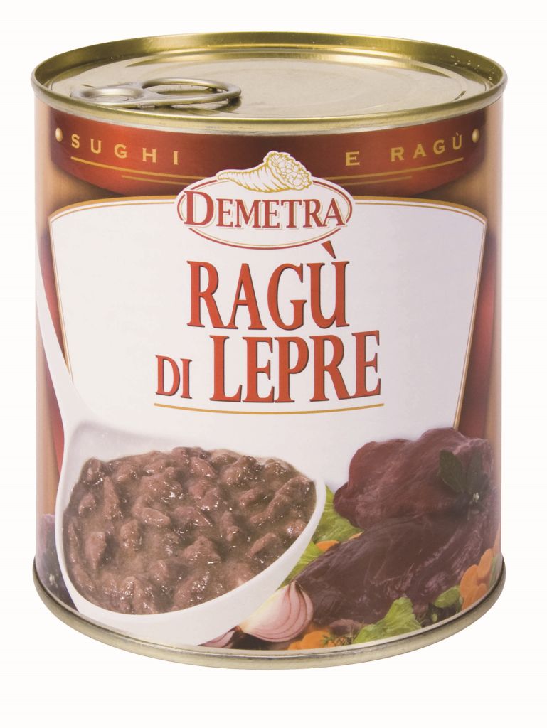 RAGU' LEPRE | 6CF X 820g | DEMETRA
