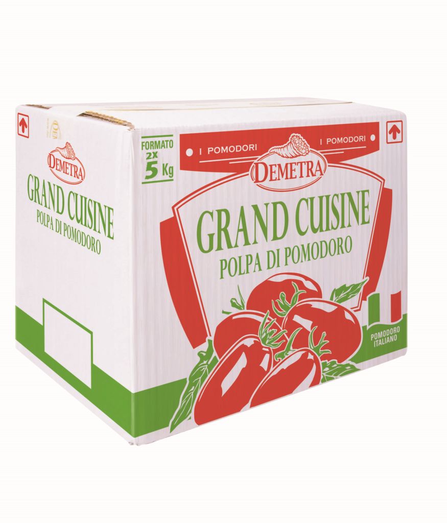 POLPA POMODORO GRAND CUISINE BAG | 1CT = 2CF X 5kg | DEMETRA