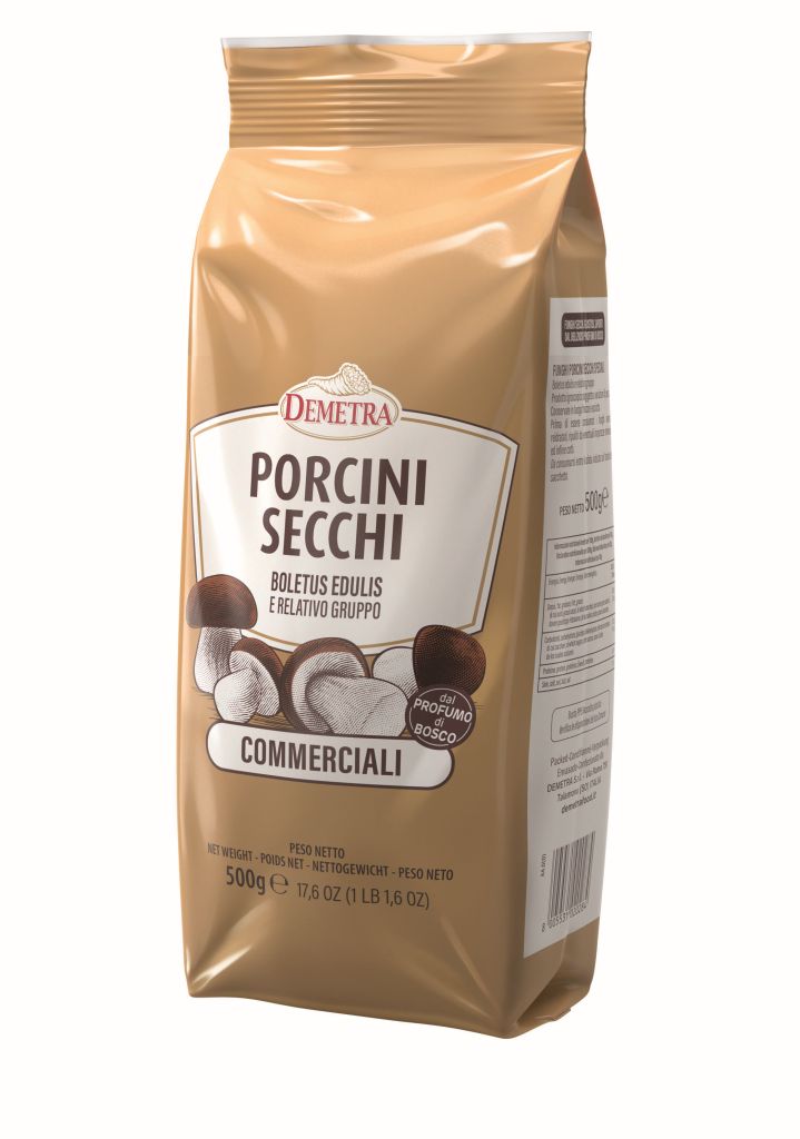 FUNGHI PORCINI SECCHI COMMERCIALI | 1CF X 500g | DEMETRA