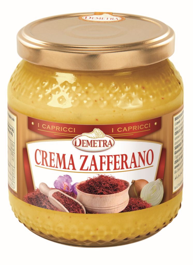 CREMA ZAFFERANO | CT: 6CF X 540g | DEMETRA