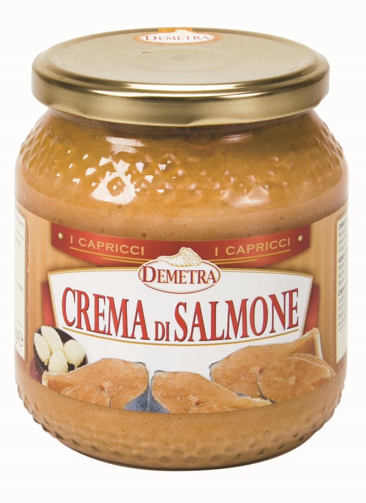 CREMA SALMONE | 6CF X 550g | DEMETRA