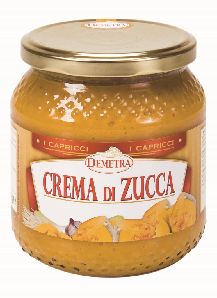 CREMA ZUCCA | 6CF X 550g | DEMETRA