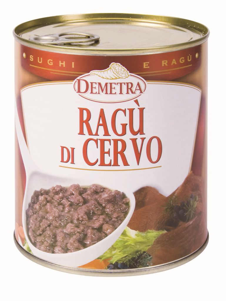 RAGU' CERVO | 6CF X 820g | DEMETRA