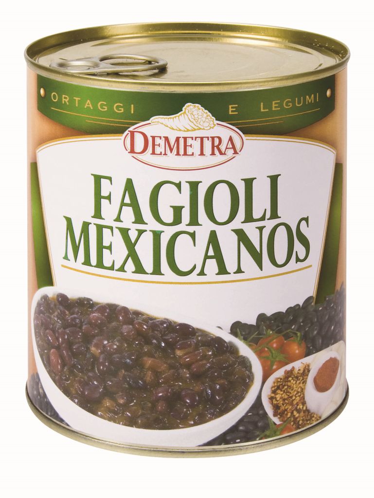 FAGIOLI MEXICANOS NERI | 6CF X 900g | DEMETRA