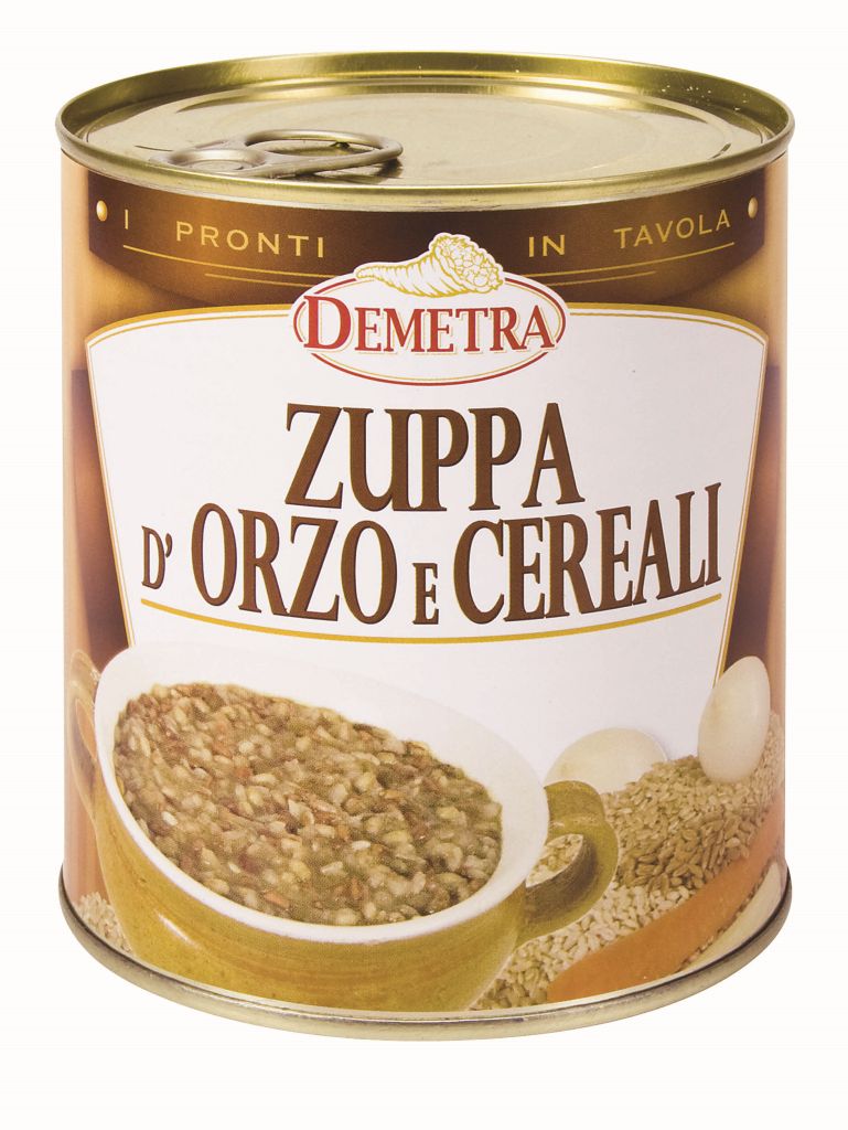 ZUPPA ORZO CEREALI | 6CF X 880g | DEMETRA