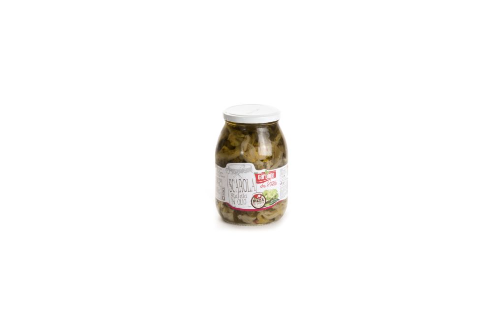SCAROLA ALLA NAPOLETANA VASO 950g CARBONE