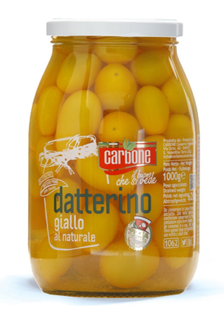DATTERINO GIALLO AL NATURALE X1kg CARBONE
