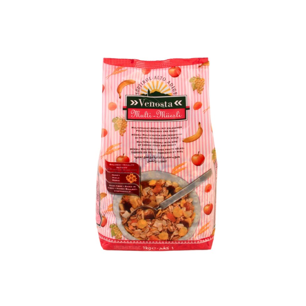 MUESLI FRUTTA 8X1kg VENOSTA