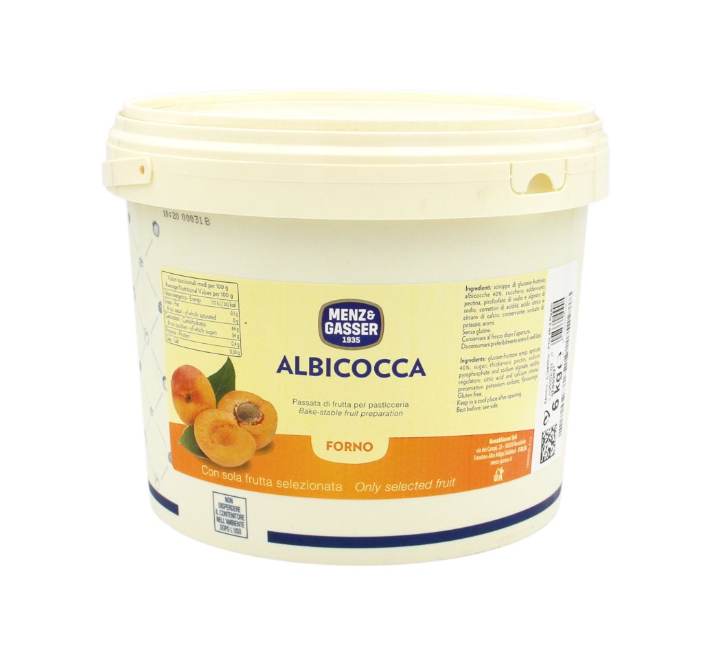 PASSATA FORNO ALBICOCCA X6kg M/G