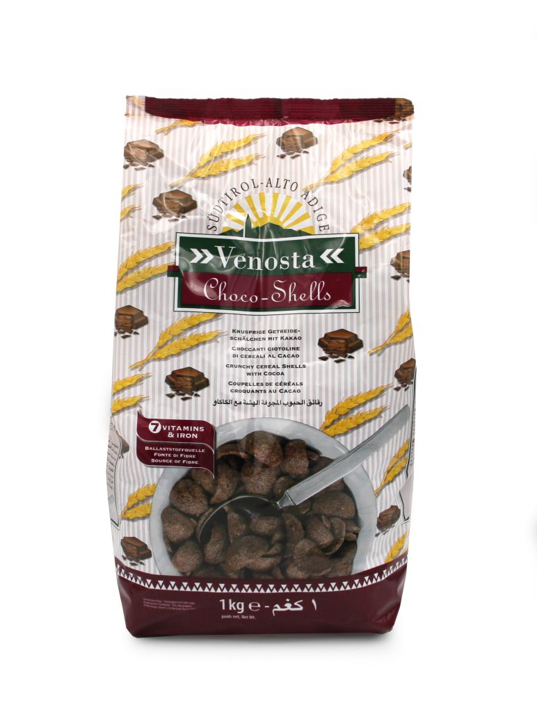 CHOCO SHELLS CEREALI AL CACAO | CT: 6CF X 1kg | FUCHS