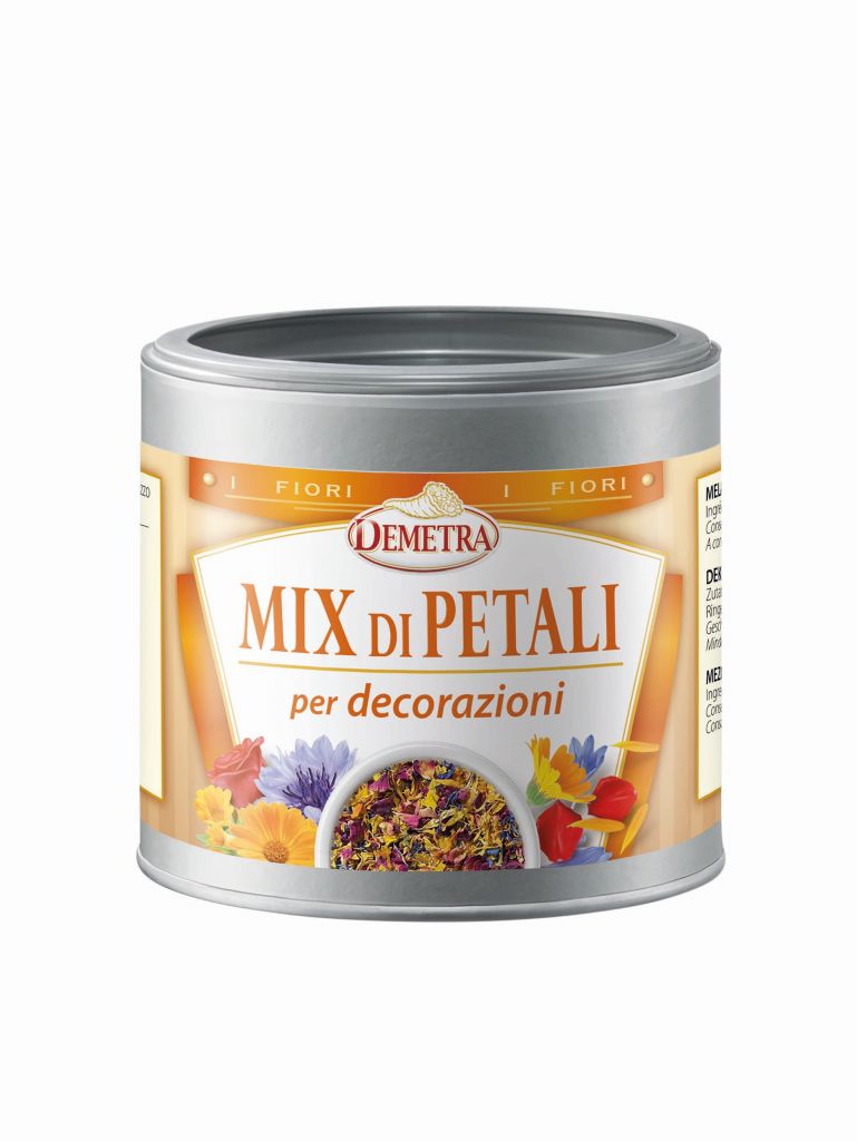 MIX PETALI ESSICATI PER DECORAZIONI | CT: 3CF X 25g | DEMETRA