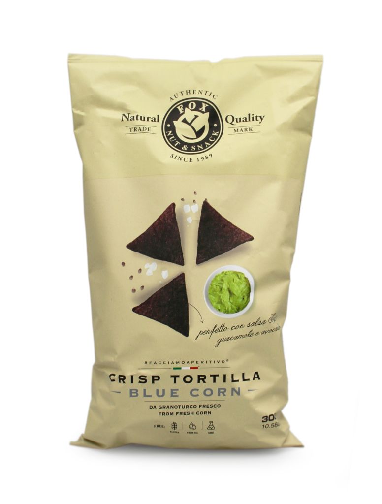 TORTILLA BLUE CORN 6X300g FOX