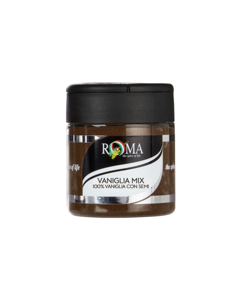 VANIGLIA DI BALI MACINATA CON SEMI | CT: 12CF X 75g | ROMA FINE FOODS