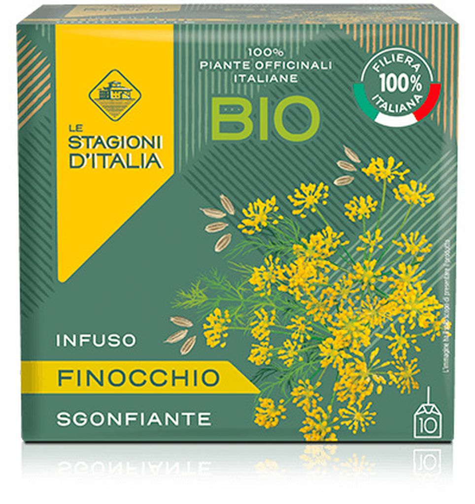 INFUSO FINOCCHIO DOLCE BIO DISPLAY | CT: 12CF X 10filtri | BF - LE STAGIONI IN TAVOLA