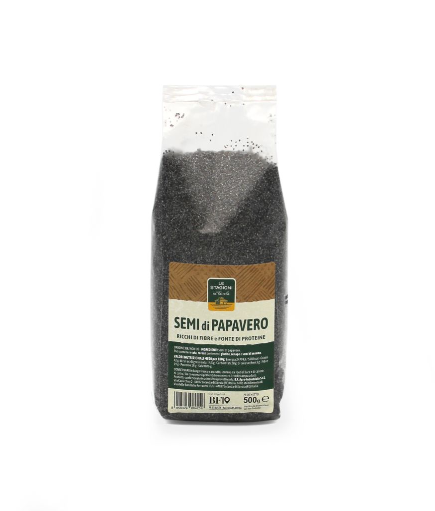 SEMI PAPAVERO | CT: 12CF X 500g | BF - LE STAGIONI IN TAVOLA