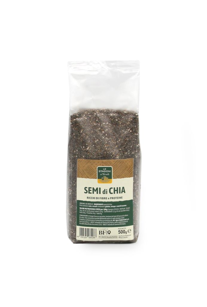 SEMI CHIA | CT: 12CF X 500g | BF - LE STAGIONI IN TAVOLA