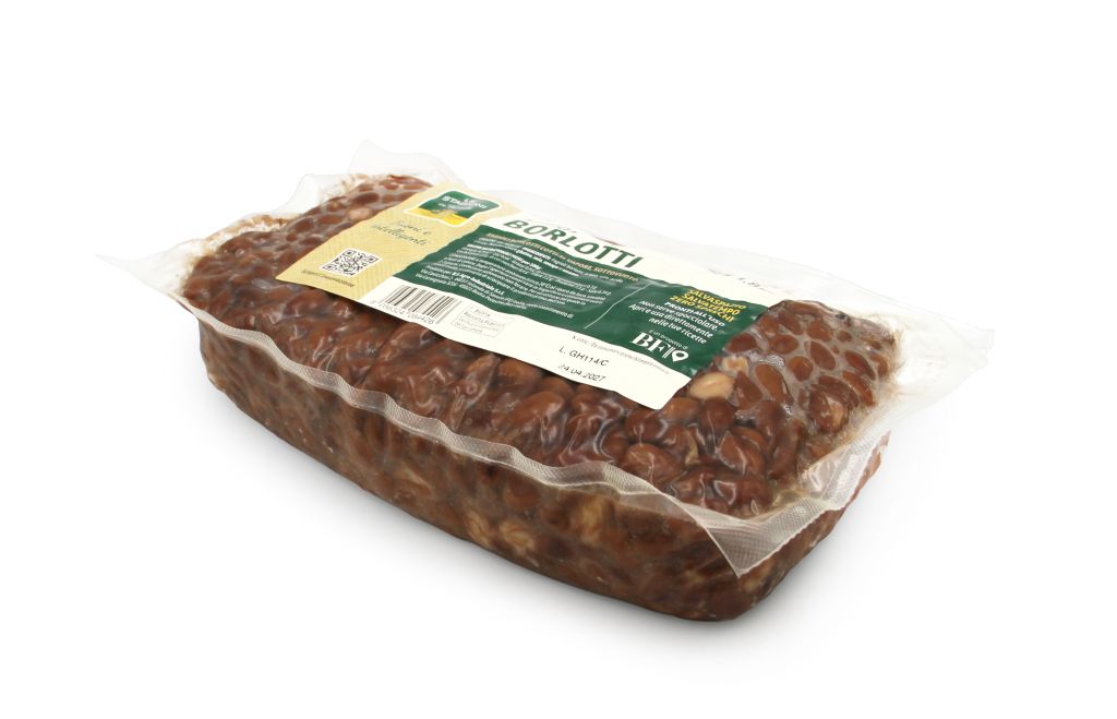 FAGIOLI BORLOTTI AL VAPORE SOTTOVUOTO | CT: 4CF X 1,8kg | BF - LE STAGIONI IN TAVOLA