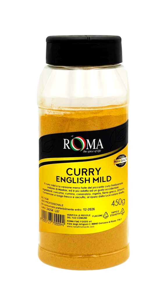 CURRY ENGLISH DELICATO | 6CF X 450g | ROMA FINE FOODS