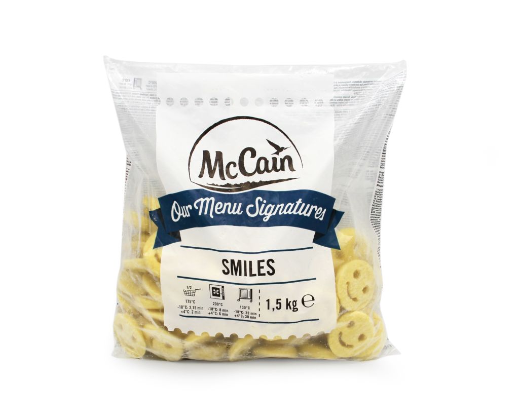 PATATE SMILES | 6CF X 1,5kg | MC CAIN