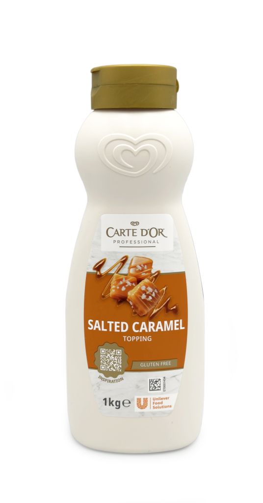 TOPPING CARAMELLO SALATO SENZA GLUTINE | CT: 6CF X 1kg | CARTE D'OR