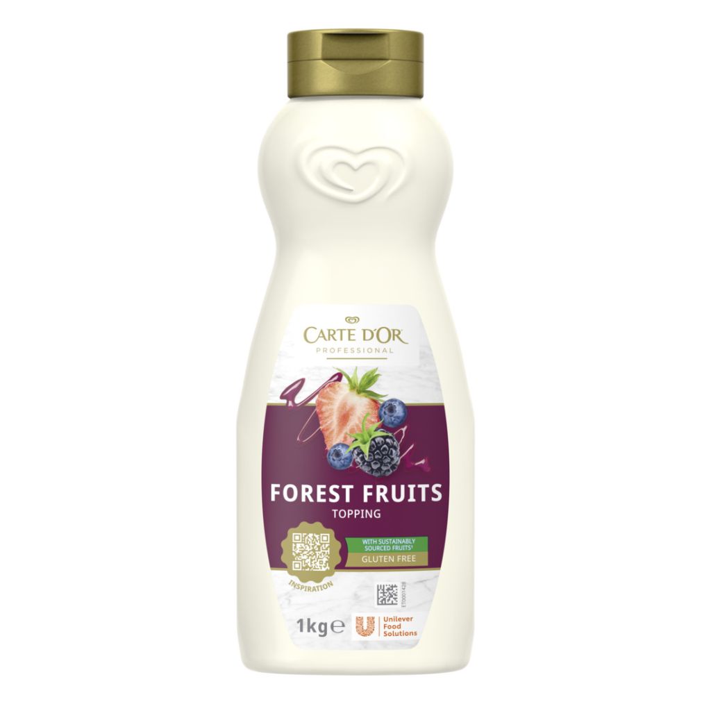 TOPPING FRUTTI BOSCO SENZA GLUTINE | CT: 6CF X 1kg | CARTE D'OR