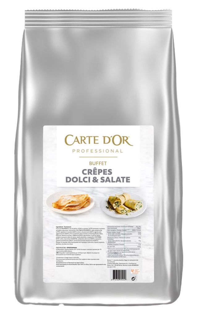 PREPARATO PER CREPES DOLCI E SALATE | CT: 6CF X 2kg | CARTE D'OR