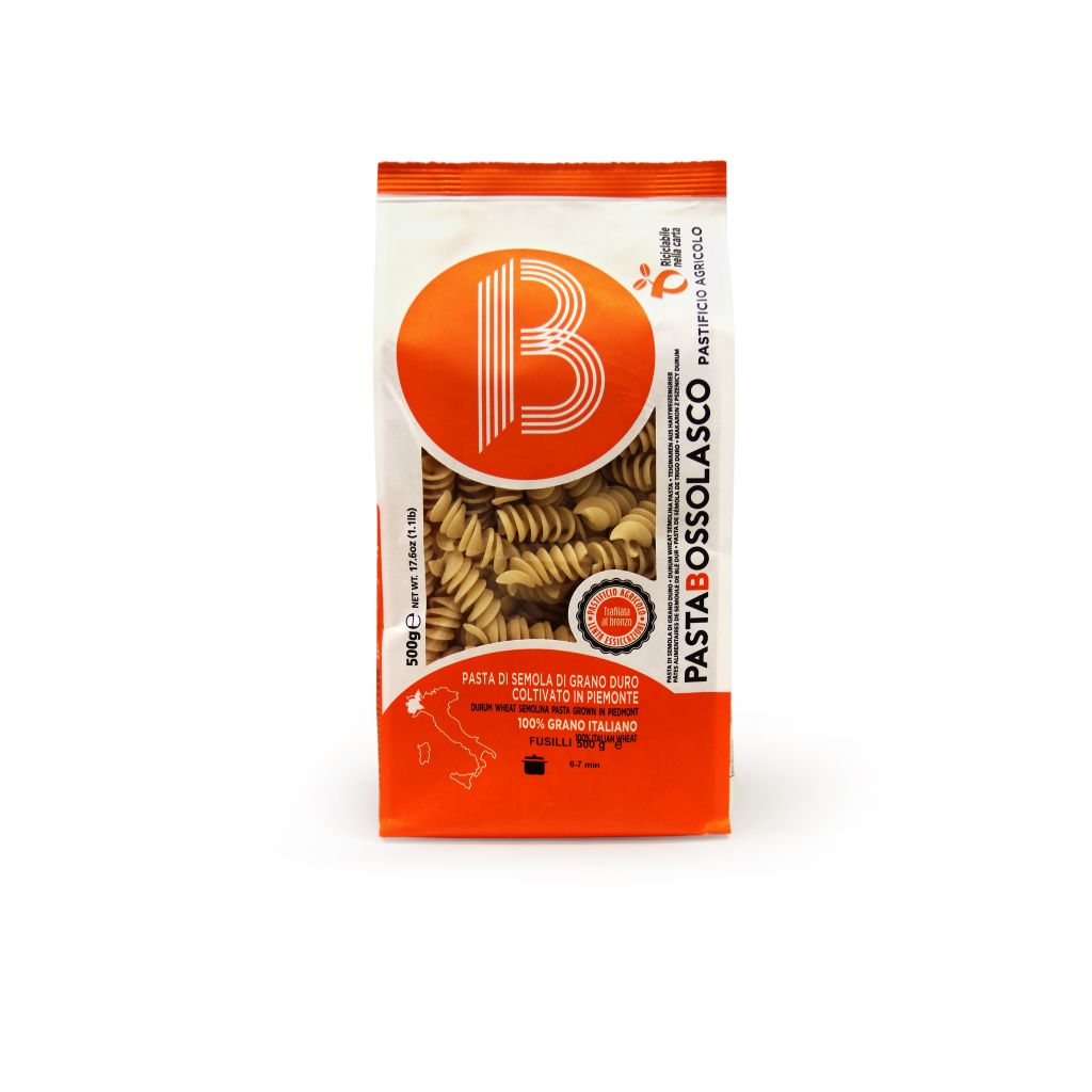 FUSILLI | CT: 12CF X 500g | PASTA BOSSOLASCO