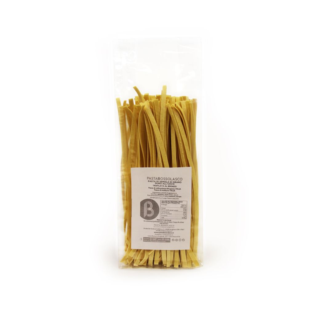 TAGLIATELLE | CT: 24CF X 250g | PASTA BOSSOLASCO