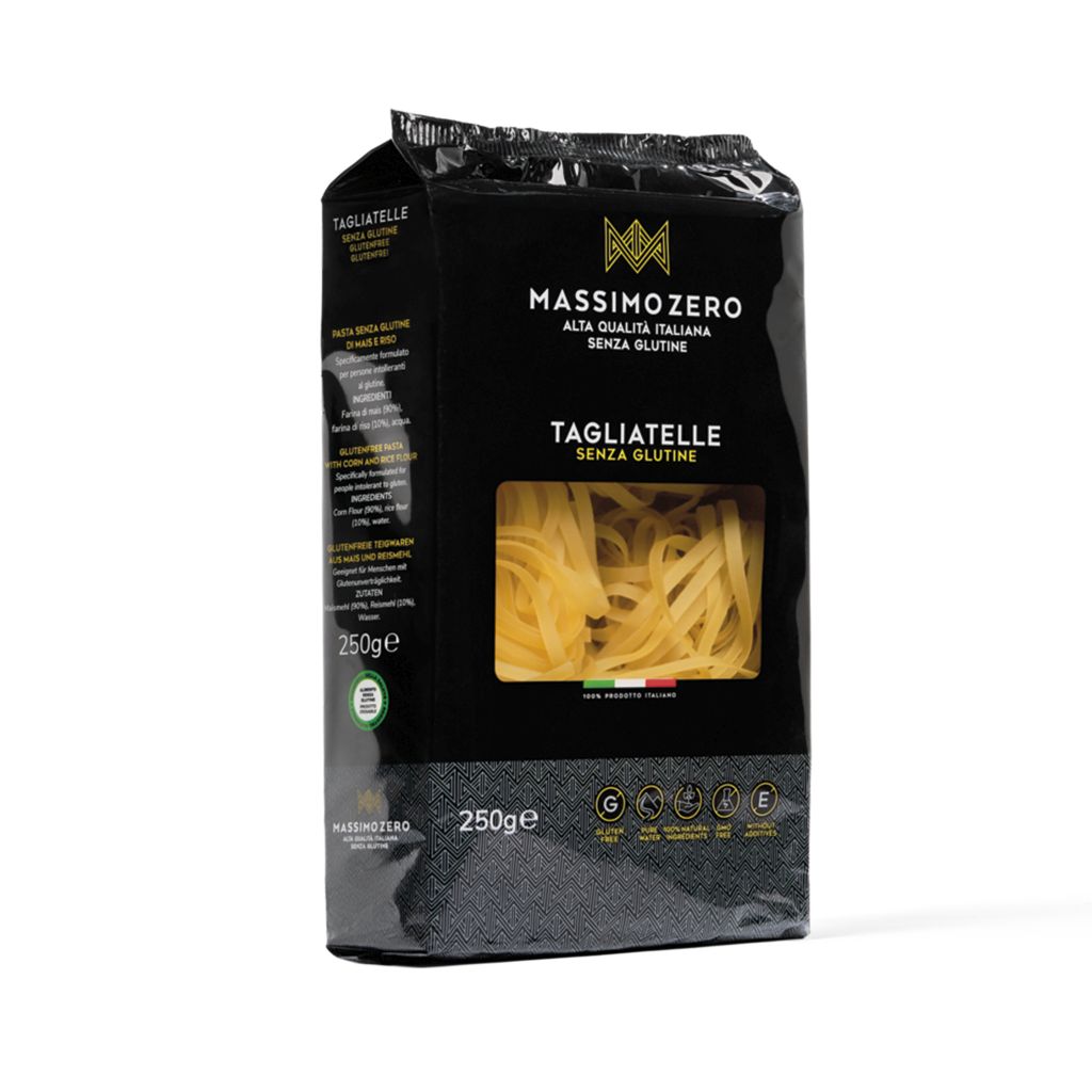 TAGLIATELLE 12X250g M ZERO SENZA GLUTINE