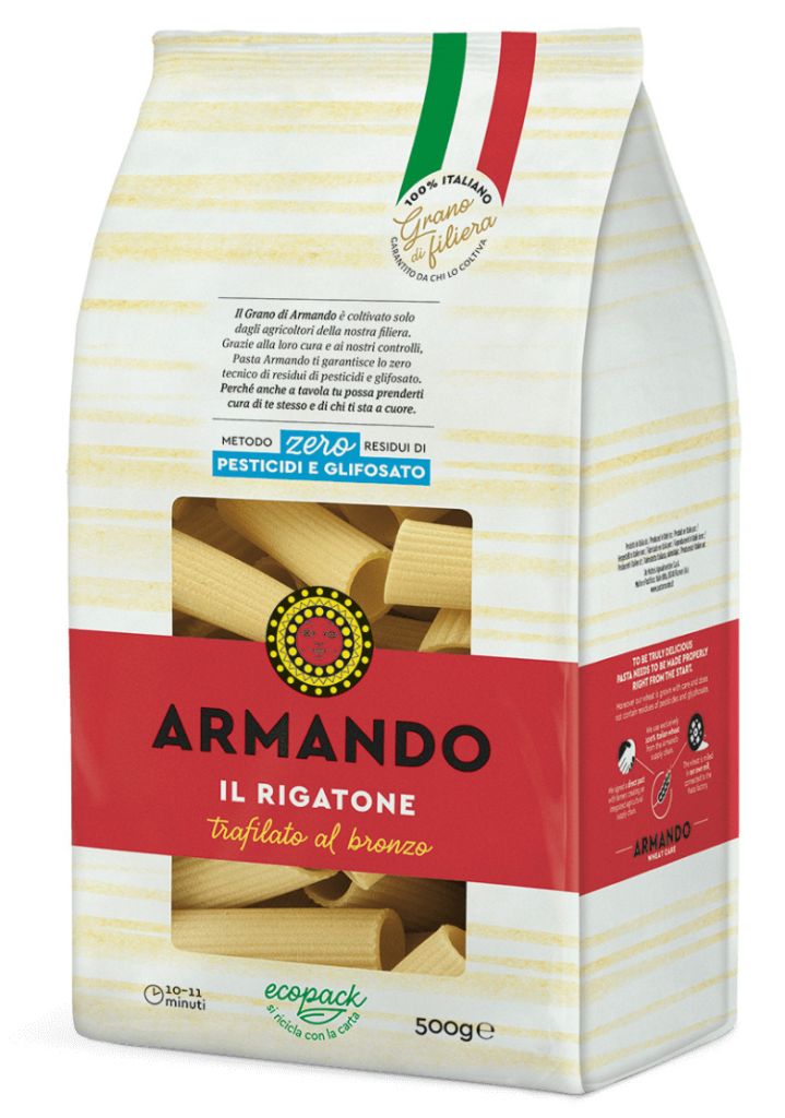 RIGATONE GRANO ITA | 8CF X 500g | GRANO ARMANDO