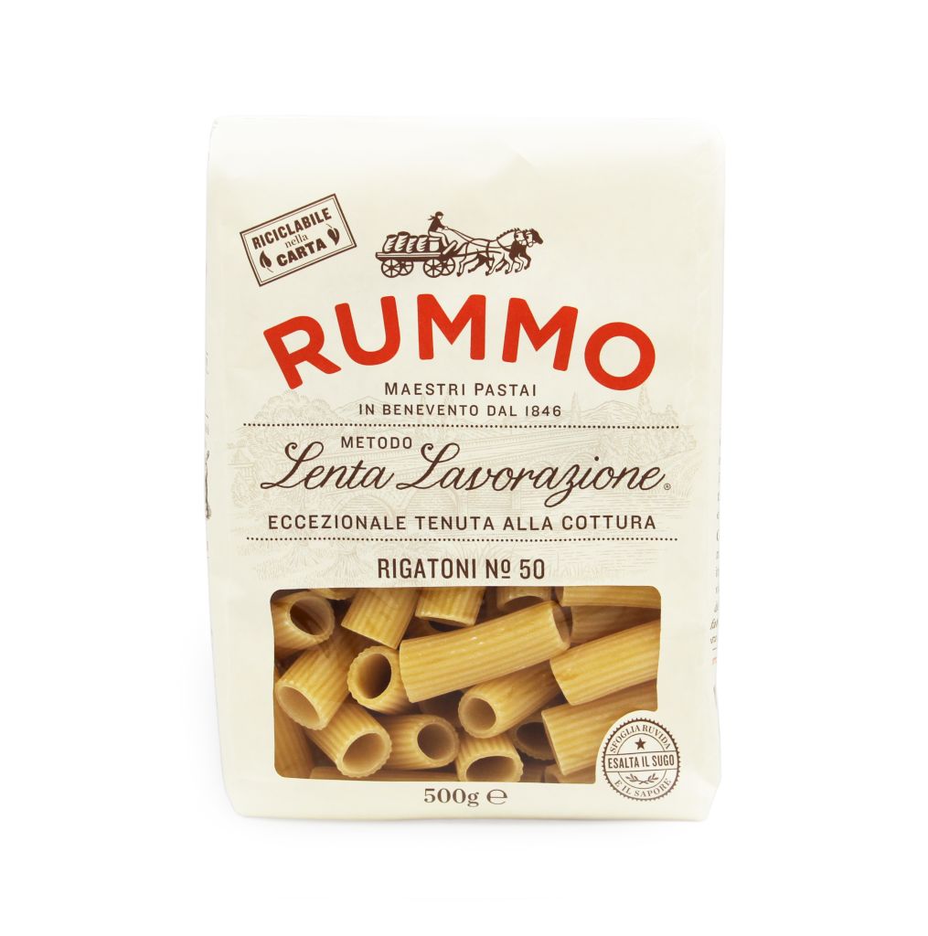 RIGATONI 50 | 16CF X 500g | RUMMO