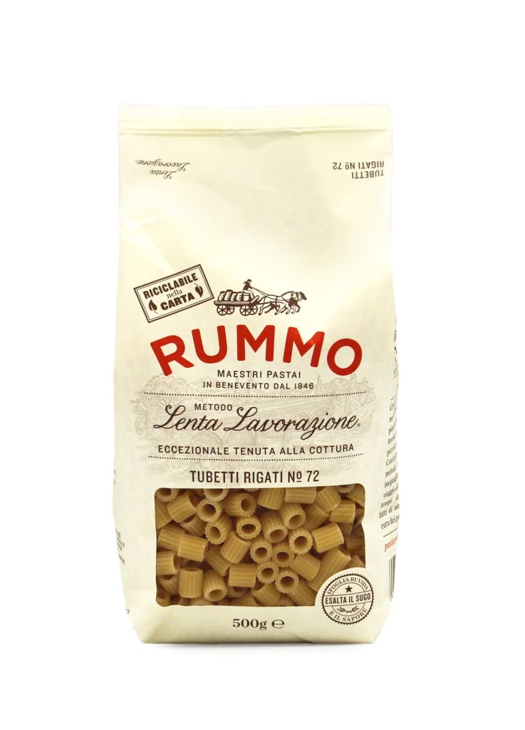 TUBETTI RIGATI 72 | CT: 16CF x 500g | RUMMO