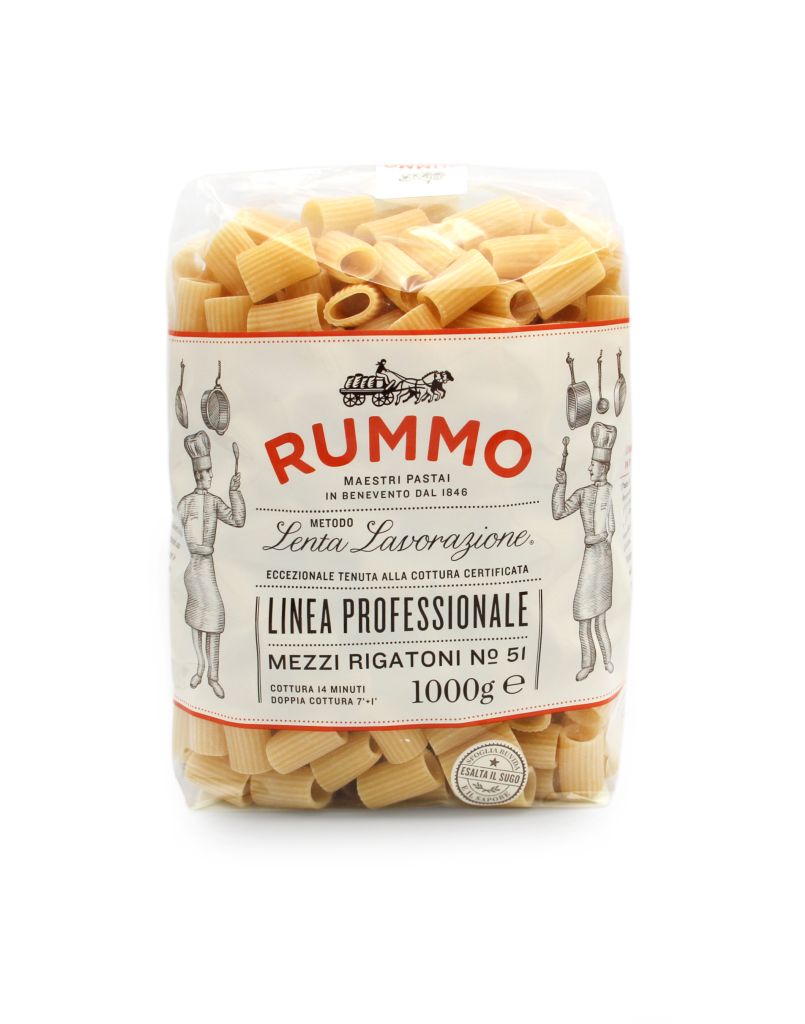 MEZZI RIGATONI 51 | 12CF X 1kg | RUMMO