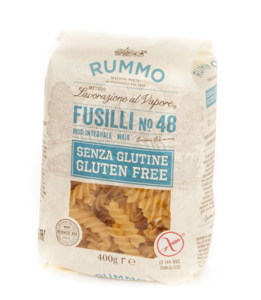 FUSILLI 48 SENZA GLUTINE | 12CF X 400g | RUMMO