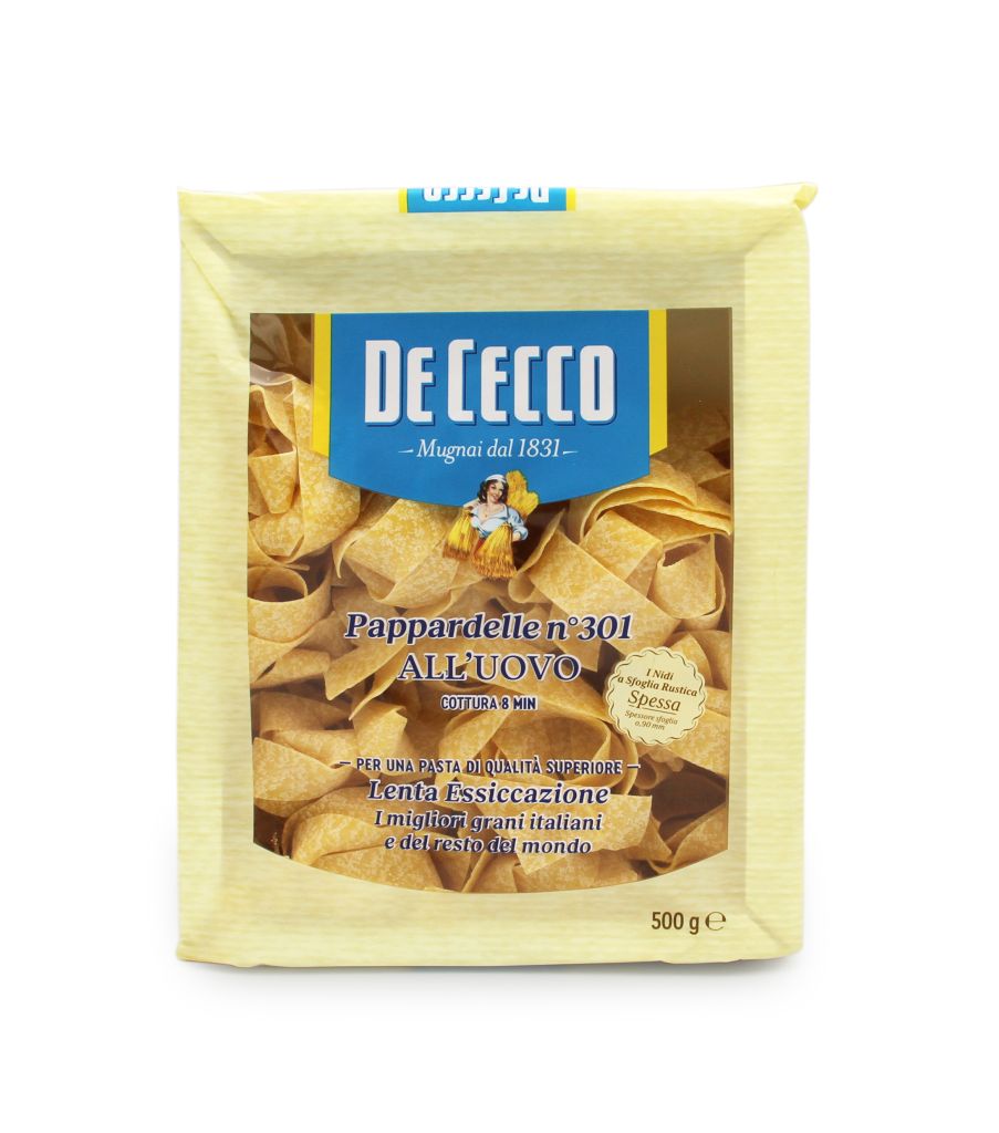 PAPPARDELLE UOVO | 8CF X 500g | DE CECCO