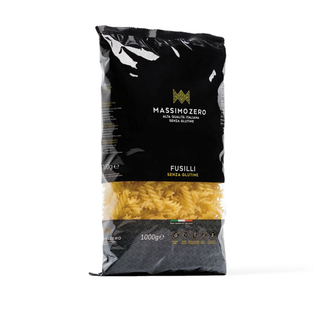 FUSILLI 8X1kg M ZERO SENZA GLUTINE