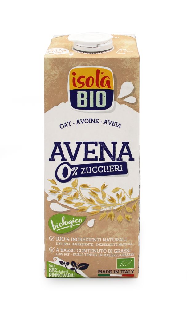 BEVANDA DI AVENA S/ZUCCHERO -BIO | CT: 6CF X 1l | ISOLA BIO