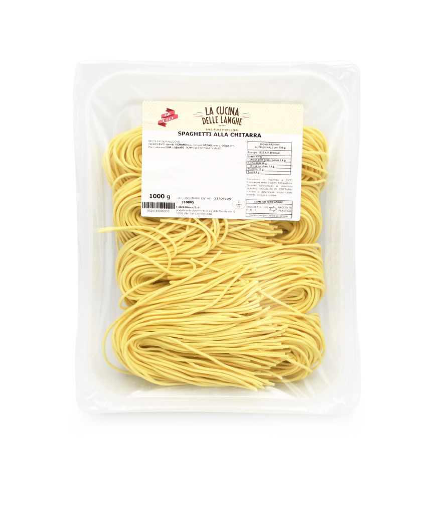 SPAGHETTI ALLA CHITARRA | 1CT X 3CF X1Kg | CUCINA DELLE LANGHE