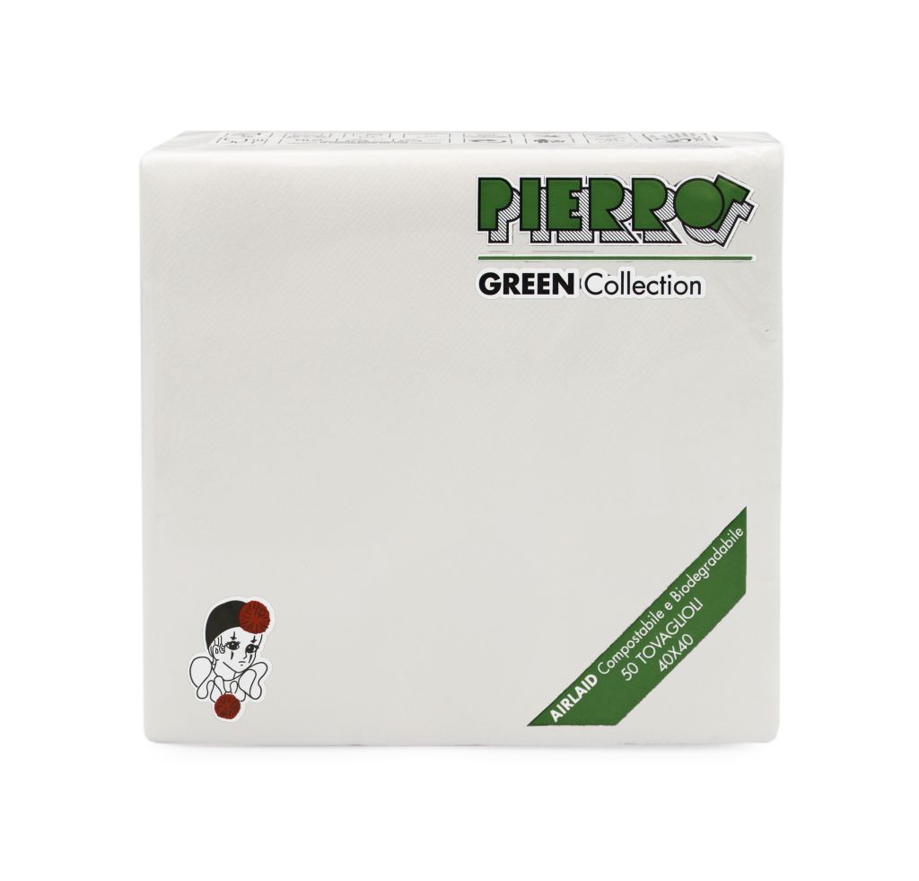 TOVAGLIOLO AIRLAID 40X40cm BIANCO