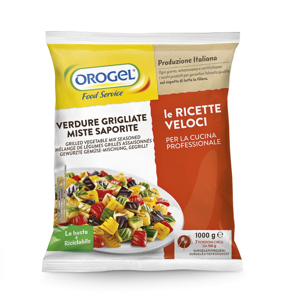 VERDURE GRIGLIATE MISTE SAPORITE | 6CF X 1kg | OROGEL