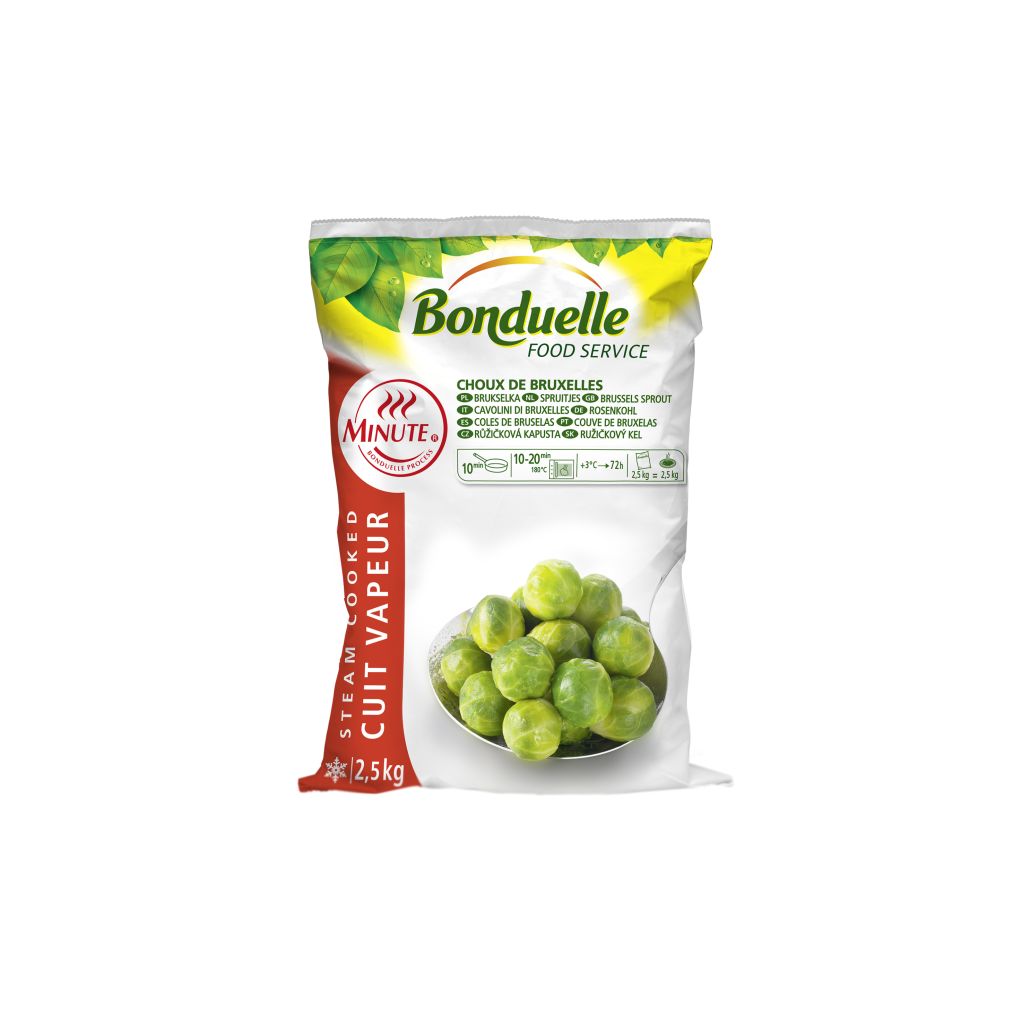 CAVOLINI DI BRUXELLES MINUTE | 4CF X 2,5kg | BONDUELLE