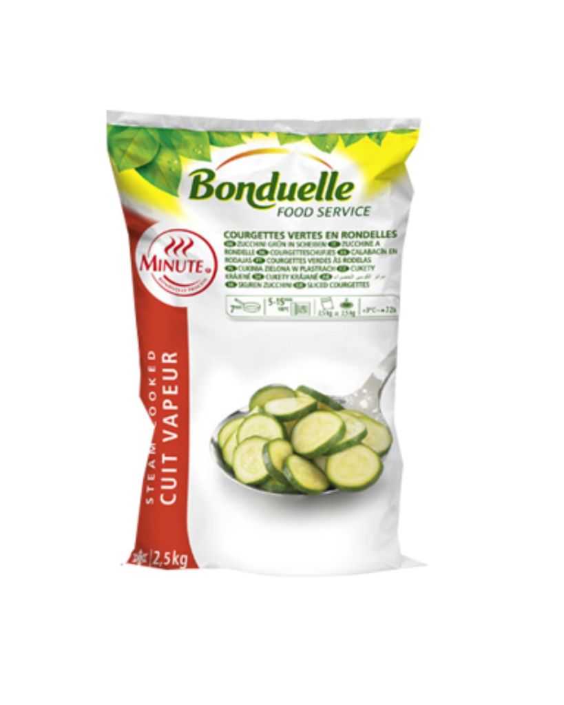 ZUCCHINE DISCO MINUTE | 6CF X 1kg | BONDUELLE