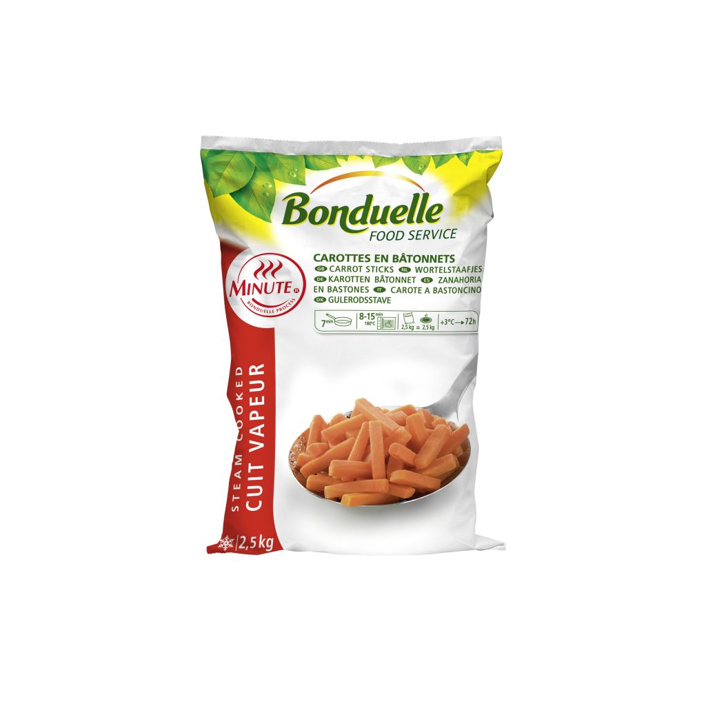 CAROTE BASTONCINO MINUTE | 4CF X 2,5kg | BONDUELLE